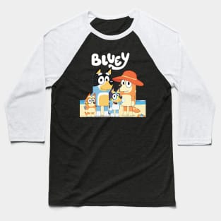 Bluey The Beach Baseball T-Shirt